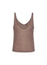 Main View - Click To Enlarge - SKIMS - Sheer Rib V-Neck Tank Top