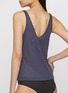 Front View - Click To Enlarge - SKIMS - Sheer Rib V-Neck Tank Top