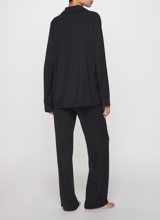 Front View - Click To Enlarge - SKIMS - Skims Sleep Long Sleeve Button Up Set