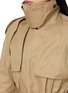  - JUUN.J - Detachable Suede Collar Quilted Liner Cotton Blend Trench Coat