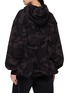 Back View - Click To Enlarge - JUUN.J - Camo Print Drawstring Hem Hoodie