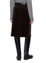 Back View - Click To Enlarge - JUUN.J - Belted Slit Corduroy Skirt