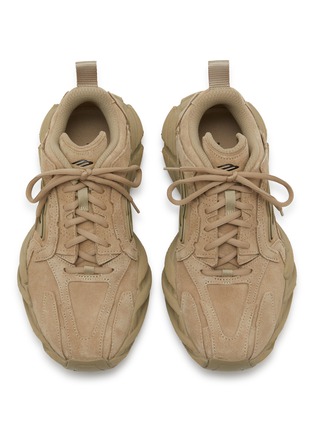 Detail View - Click To Enlarge - BALENCIAGA - Monday Suede Women's Sneakers