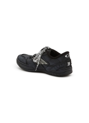  - BALENCIAGA - Hamptons Worn Out Leather Women's Sneakers