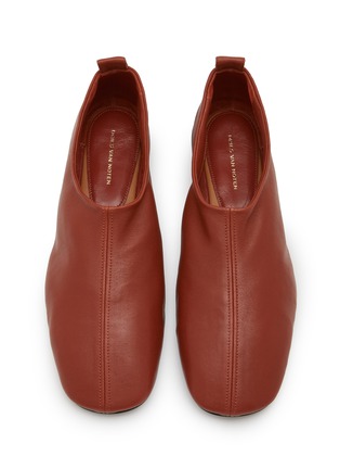 Detail View - Click To Enlarge - DRIES VAN NOTEN - Centre Seam Leather Flats