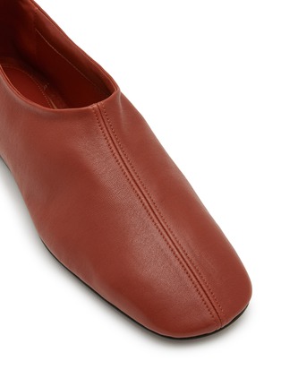 Detail View - Click To Enlarge - DRIES VAN NOTEN - Centre Seam Leather Flats