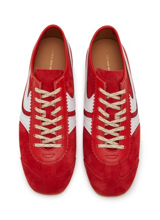 Detail View - Click To Enlarge - DRIES VAN NOTEN - Dustin Suede Women's Sneakers