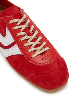 Detail View - Click To Enlarge - DRIES VAN NOTEN - Dustin Suede Women's Sneakers