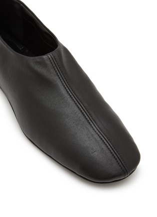 Detail View - Click To Enlarge - DRIES VAN NOTEN - Centre Seam Leather Flats