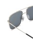 Detail View - Click To Enlarge - RAY-BAN - Metal Square Sunglasses