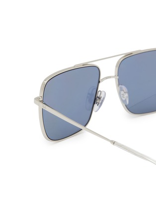 Detail View - Click To Enlarge - RAY-BAN - Metal Square Sunglasses