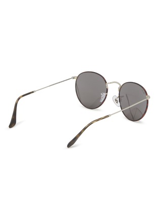 Figure View - Click To Enlarge - RAY-BAN - Metal Round Sunglasses