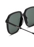 Detail View - Click To Enlarge - MONCLER - Acetate Pilot Sunglasses