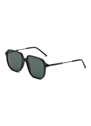 Main View - Click To Enlarge - MONCLER - Acetate Pilot Sunglasses