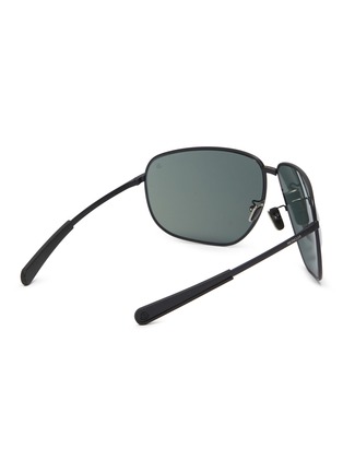 Figure View - Click To Enlarge - MONCLER - Metal 115 Temple Pilot Sport Sunglasses