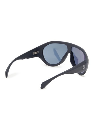 Figure View - Click To Enlarge - MONCLER - Injected Frame Mask Sunglasses