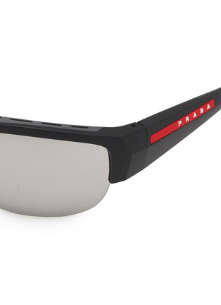 Detail View - Click To Enlarge - PRADA - Acetate Injected Active Sunglasses