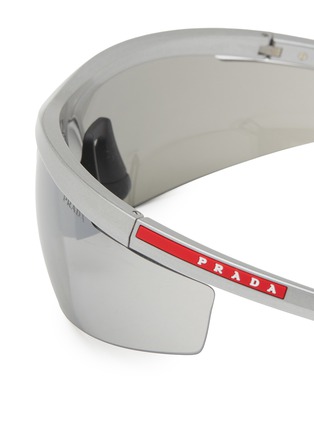 Detail View - Click To Enlarge - PRADA - Acetate Injected Active Sunglasses