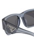Detail View - Click To Enlarge - PRADA - Acetate Square Sunglasses
