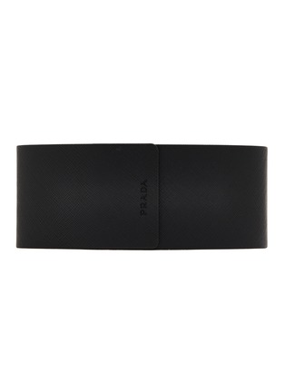 Detail View - Click To Enlarge - PRADA - Acetate Square Sunglasses