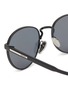 Detail View - Click To Enlarge - PRADA - Metal Round Sunglasses