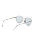 Figure View - Click To Enlarge - PRADA - Oval Metal Acetate Sunglasses