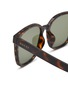 Detail View - Click To Enlarge - GUCCI - Acetate Square Sunglasses