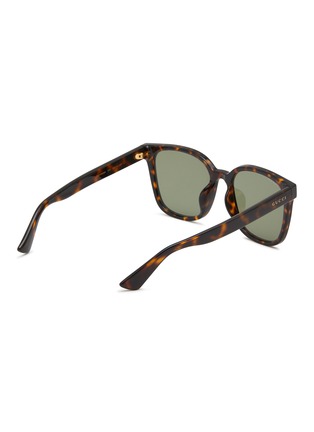Figure View - Click To Enlarge - GUCCI - Acetate Square Sunglasses