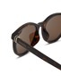 Detail View - Click To Enlarge - GUCCI - Recycled Acetate Round Sunglasses