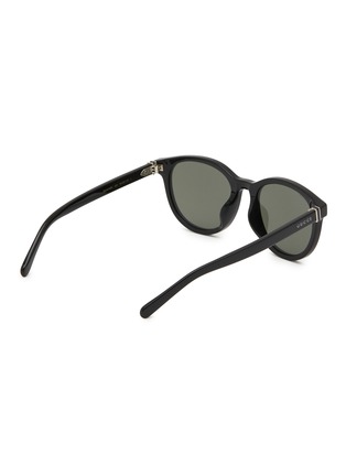 Figure View - Click To Enlarge - GUCCI - Recycled Acetate Round Sunglasses