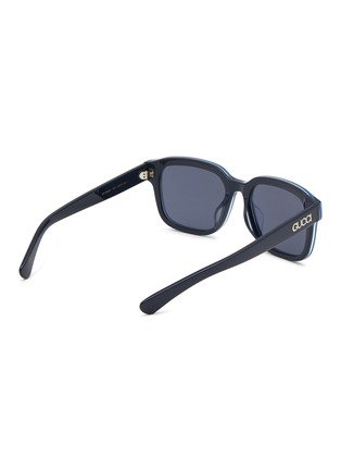 Figure View - Click To Enlarge - GUCCI - Recycled Acetate Square Sunglasses