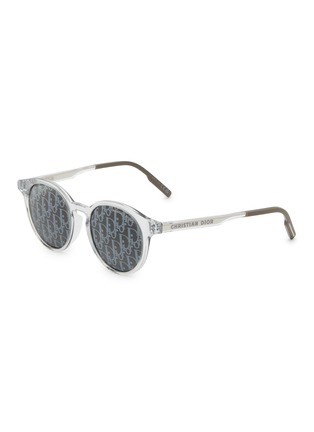 Main View - Click To Enlarge - DIOR - DiorTag Actate Round Sunglasses