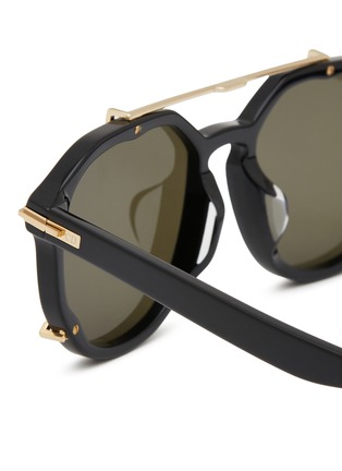 Detail View - Click To Enlarge - DIOR - DiorBlackSuit RF Round Sunglasses