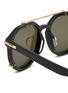 Detail View - Click To Enlarge - DIOR - DiorBlackSuit RF Round Sunglasses