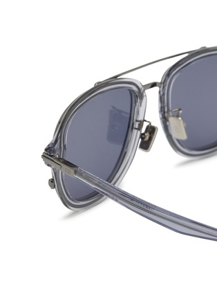 Detail View - Click To Enlarge - DIOR - DiorBlackSuit Acetate Pilot Sunglasses