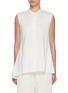 Main View - Click To Enlarge - THEORY - Asymmetrical Sleeveless Shirt