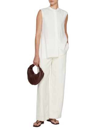 Figure View - Click To Enlarge - THEORY - Asymmetrical Sleeveless Shirt
