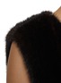 - MM6 MAISON MARGIELA - Faux Fur V-Neck Top