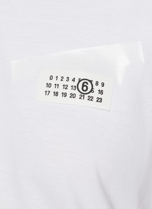 - MM6 MAISON MARGIELA - Logo Tape Cotton T-Shirt