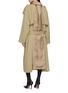 Back View - Click To Enlarge - MM6 MAISON MARGIELA - Expansion Back Panel Trench Coat