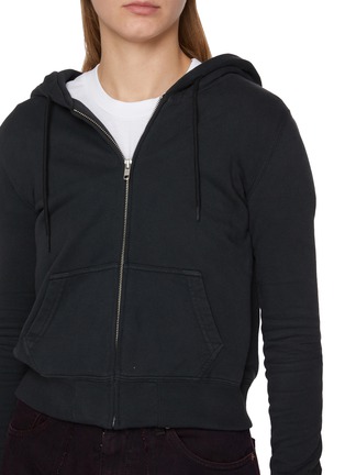  - MM6 MAISON MARGIELA - Expansion Zip Up Cotton Hoodie