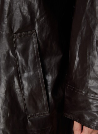  - MM6 MAISON MARGIELA - Waxed Linen Parka Coat
