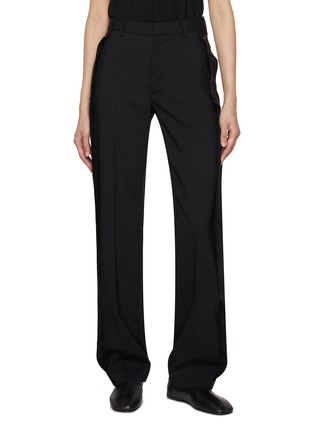 Main View - Click To Enlarge - MM6 MAISON MARGIELA - Side Pleated Panel Tailored Pants