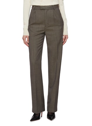 Main View - Click To Enlarge - MM6 MAISON MARGIELA - Wool Tweed Pants