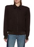 Main View - Click To Enlarge - MM6 MAISON MARGIELA - Oversized Shoulder Wool Bomber Jacket