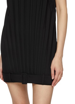 - MM6 MAISON MARGIELA - Sleeveless Pleated Belted Mini Dress