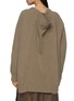 Back View - Click To Enlarge - MM6 MAISON MARGIELA - Back Expansion Knit Sweater