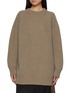 Main View - Click To Enlarge - MM6 MAISON MARGIELA - Back Expansion Knit Sweater