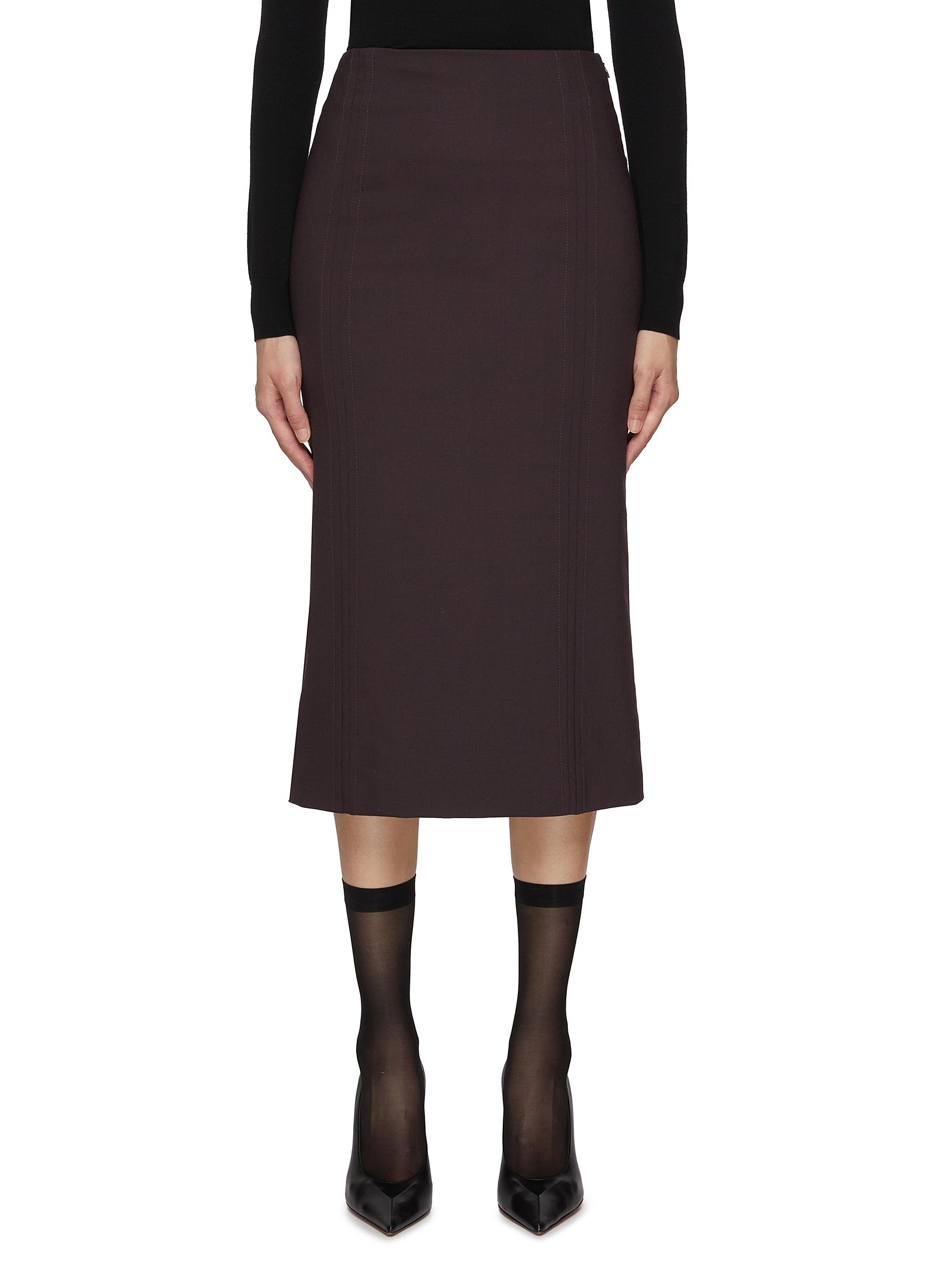 スカート MAISON MARGIELA - COTTON BLEND MIDI SKIRT Maison Margiela Midi Skirt | Shopbop