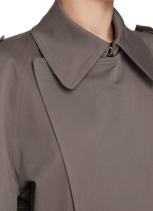  - MM6 MAISON MARGIELA - Oversized Double Breasted Trench Coat